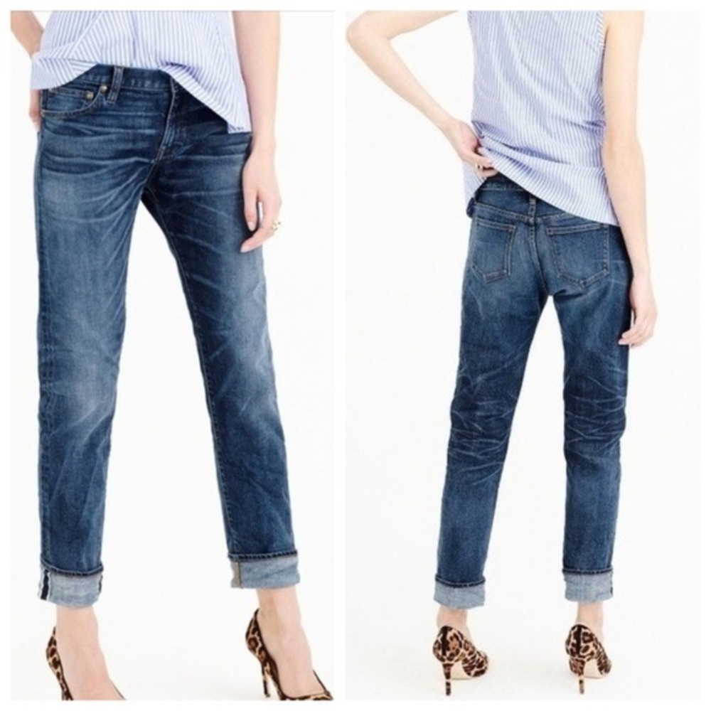 J. Crew Broken In Boyfriend Jean 32